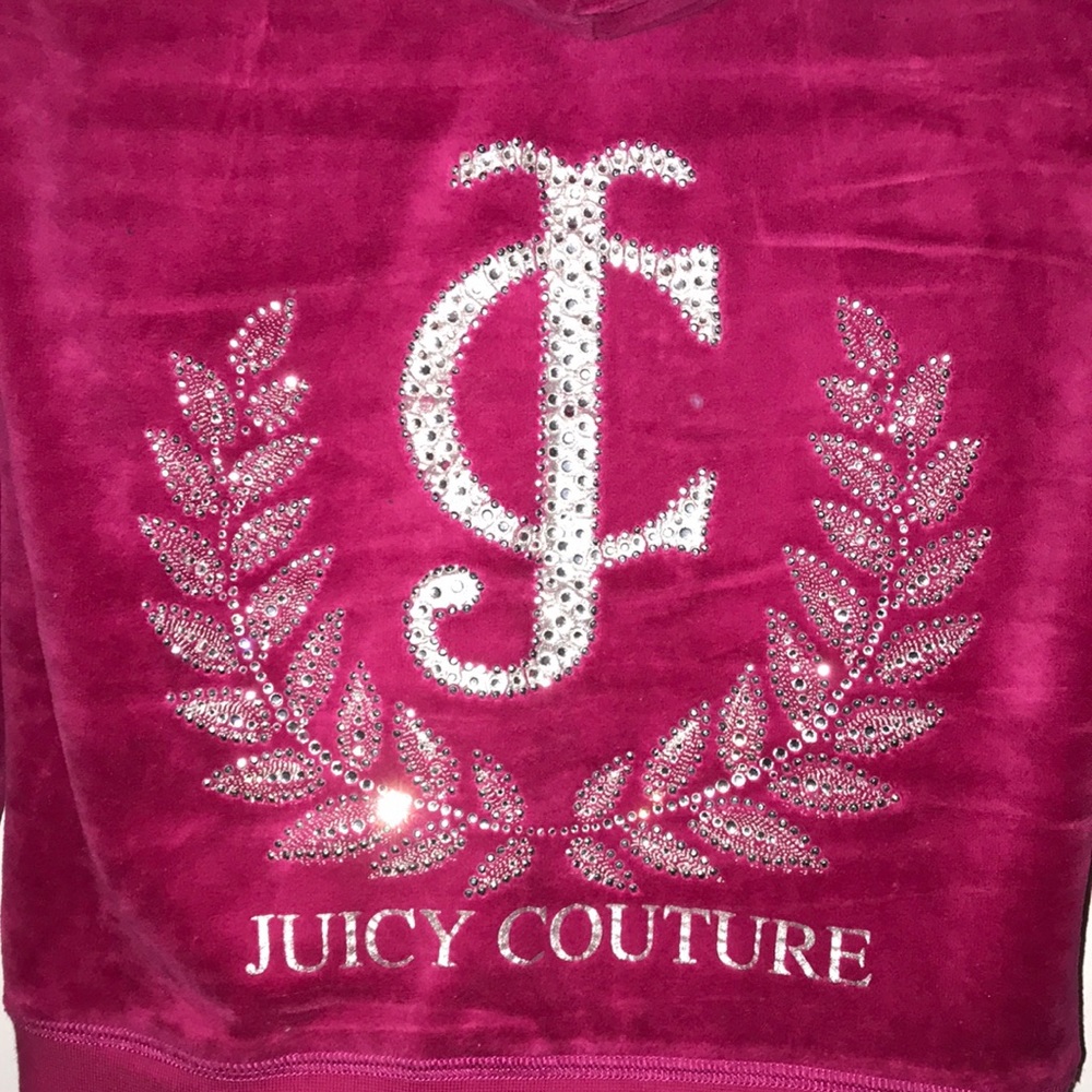 💕JUICY COUTURE💕 Vintage Velour Tracksuit Top